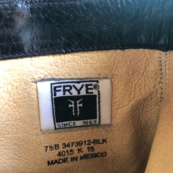 SOLD - FRYE - Dars Harness Short Boots. Size 7.5. - Picture 6 of 8